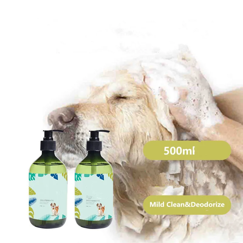 

Custom Private Label Wholesale Deodorizer Whitening Pet Deodorant Grooming Products Hair Care Bottle Shampoo for Dog And Cat