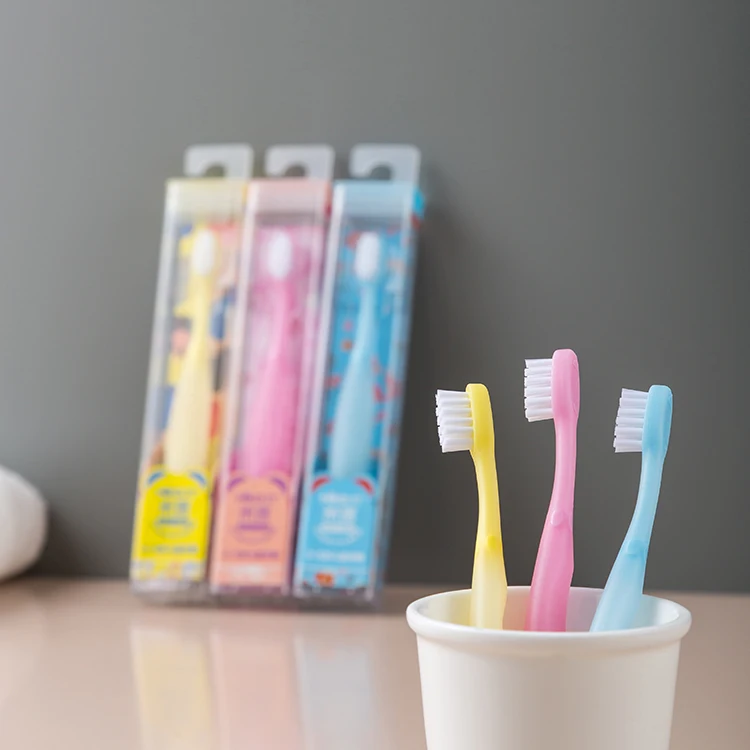 

Children And Kids Toothbrush With Soft Bristles Soft Rubber Child Toothbrush