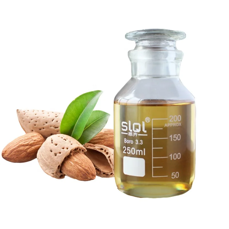 

Bulk Price Cold pressed Cosmetic Grade 100% Pure Sweet Almond Oil for Skin Hair Care