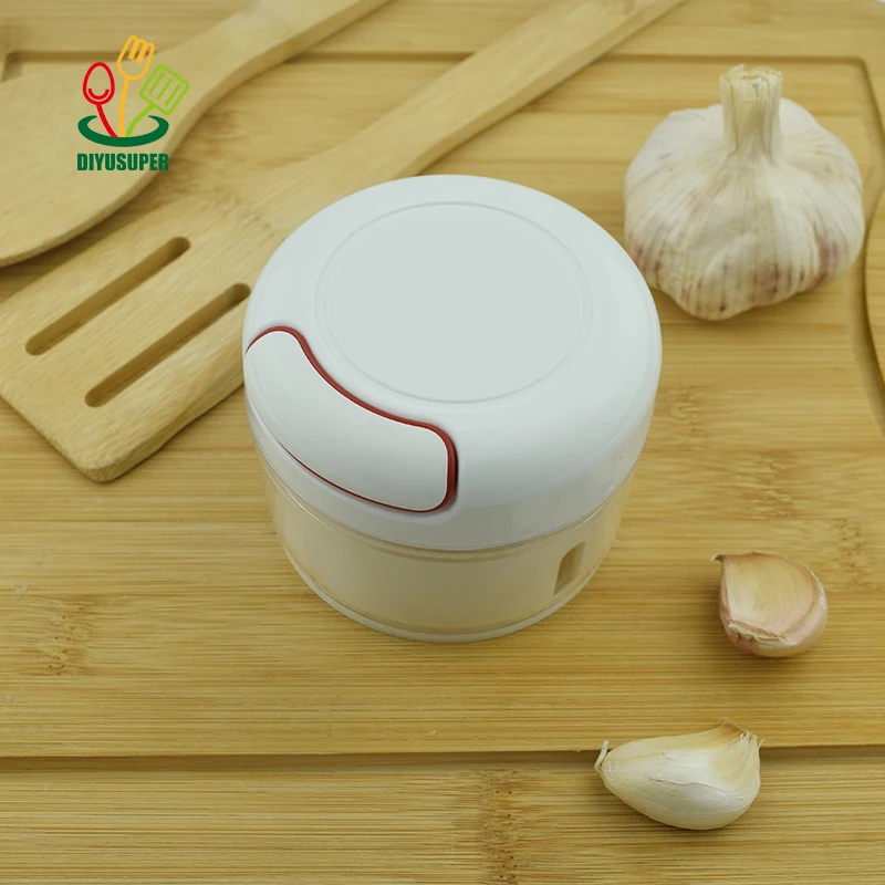 hot selling kitchen gadgets stainless steel new high quality garlic press squeeze tool with box