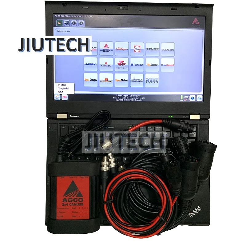 

T420 laptop For AGCO FENDT tractors Electronic Diagnostic Tool FenDias WinTest