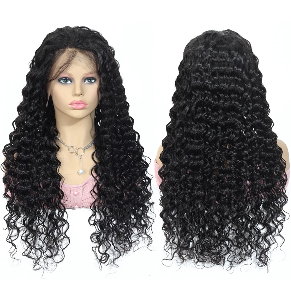 

Wholesale Unprocessed HumanHairWigs HumanHairSupplier WigsForBlackWomen, Natural color lace wig