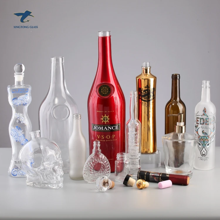 
xingtong 750ml vodka glass bottle 750ml rum bottles whisky glass bottle,glass bottle whisky,wine glass bottle wine glass  (62401018116)