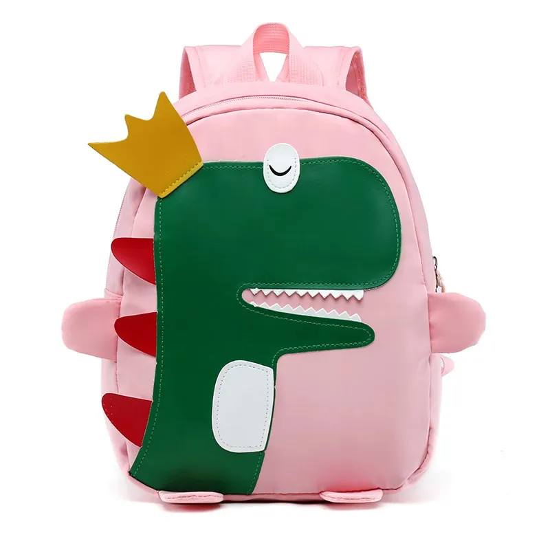 

Amazon fashion dinosaur pattern kindergarten backpack student school bag cartoon nylon kids backpack