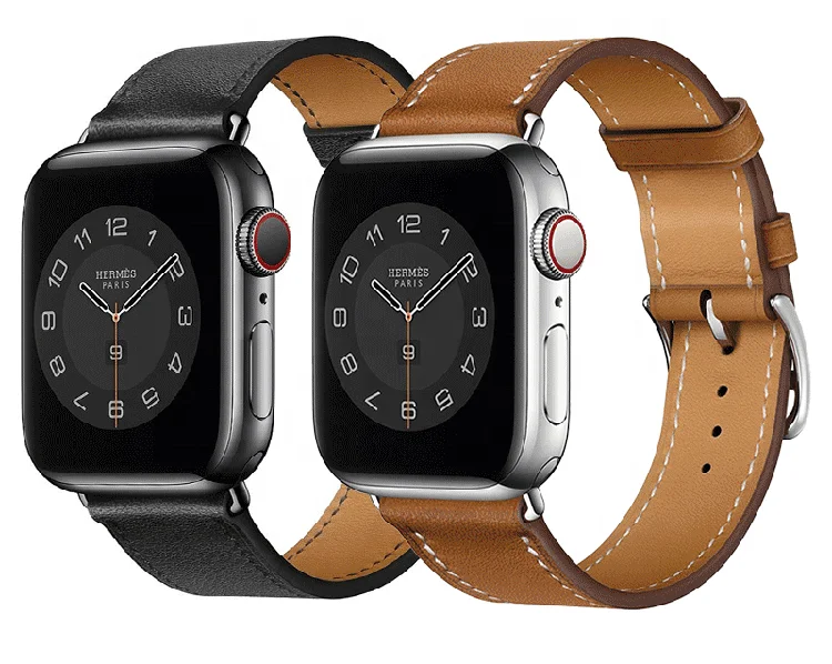 

PU Leather Watch Straps 38 40 42 44mm for Apple Watch Band Series 6 5 4 3 2