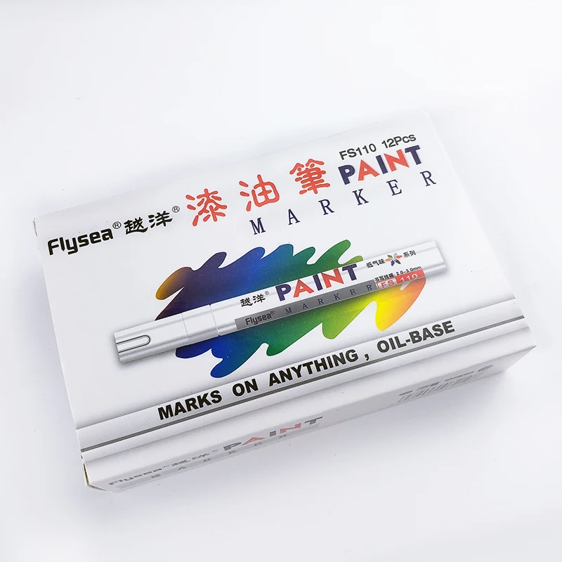 wholesale flysea paint marker promotional waterproof