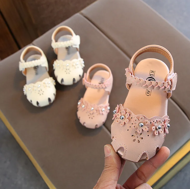 

shiny girl sandals shoes