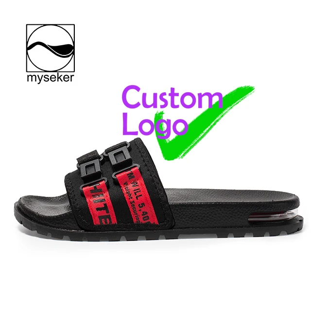 

Platform Chinelos Sandal Slip-on Beach Slippers Kaymaz Outoor Slipper Personalizada Tecido Gepersonaliseerde Verao Enormi Beach, Customized color