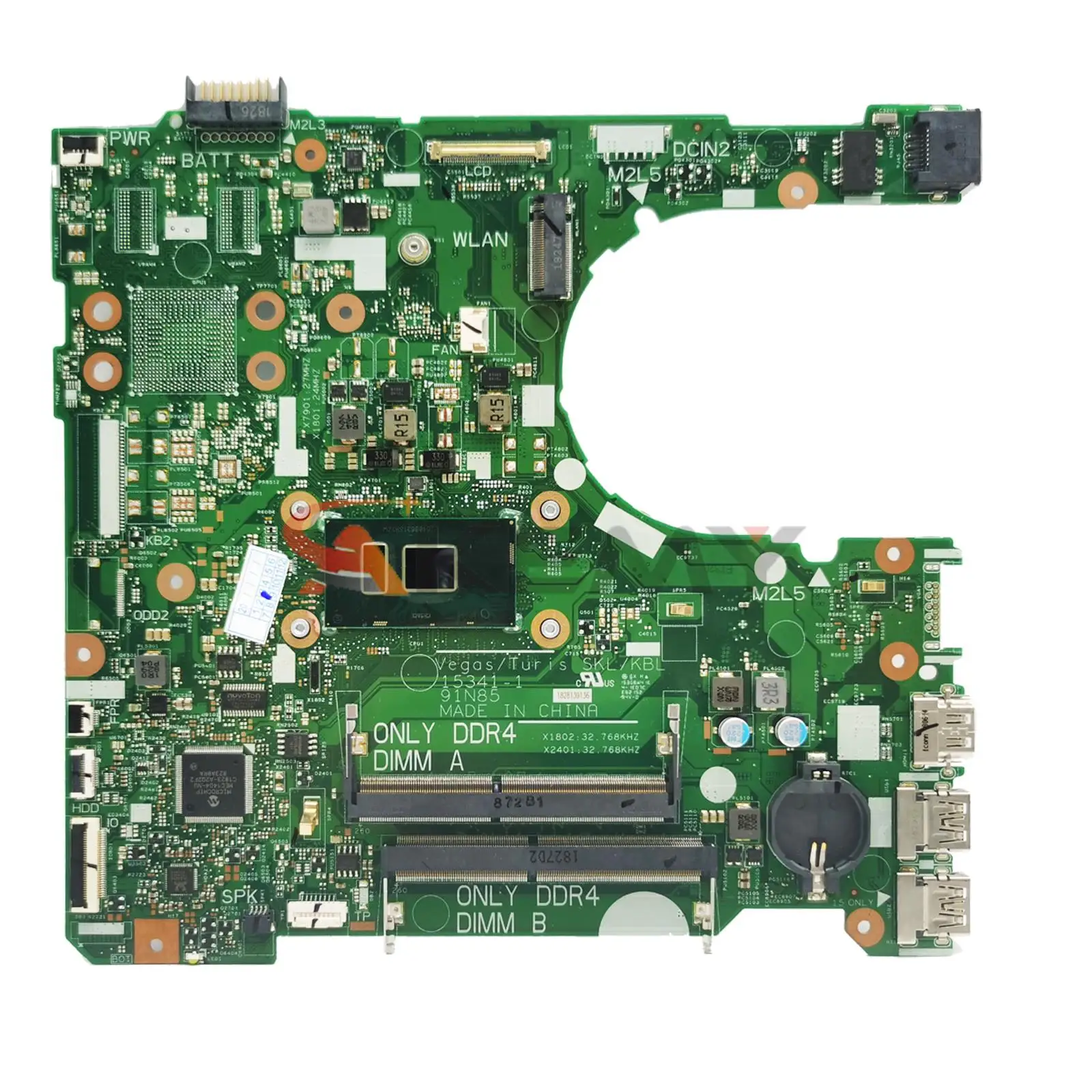 

15341-1 Motherboard.applicable For Dell Inspiron 3467 3567Notebook Computer Mainboard.With CPU i3 I5 I7.CN-0NP4RY.100% test