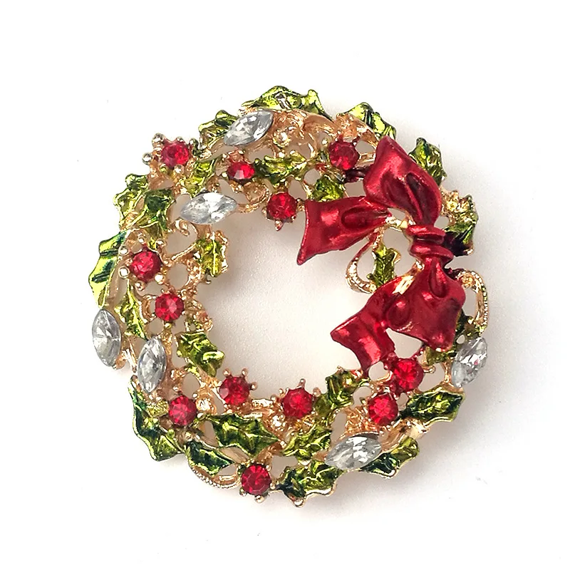 

HOVANCI New Arrival Brooch for Women Colorful Crystal Rhinestone Flower Brooch Pin