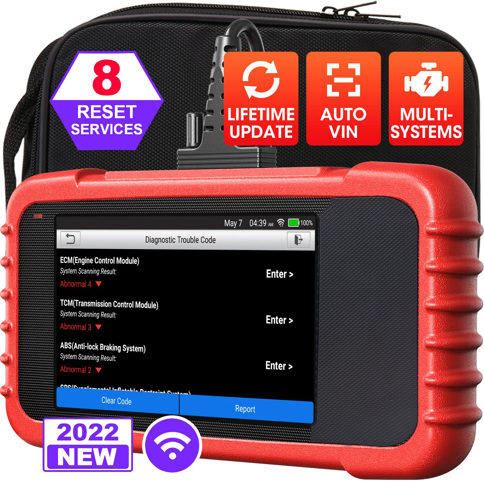 

LAUNCH CRP129E obd2 Diagnostic Tools Auto OBD EOBD Code Reader scanner OBDII ENG AT ABS SRS Oil SAS EPB ETS TPMS reset for cars
