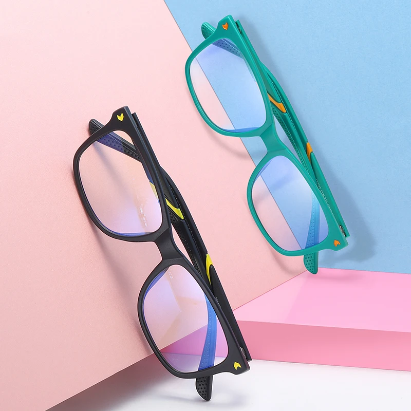 

kid glasses 7-12 years old color frame blue light blocking glasses kids 2021