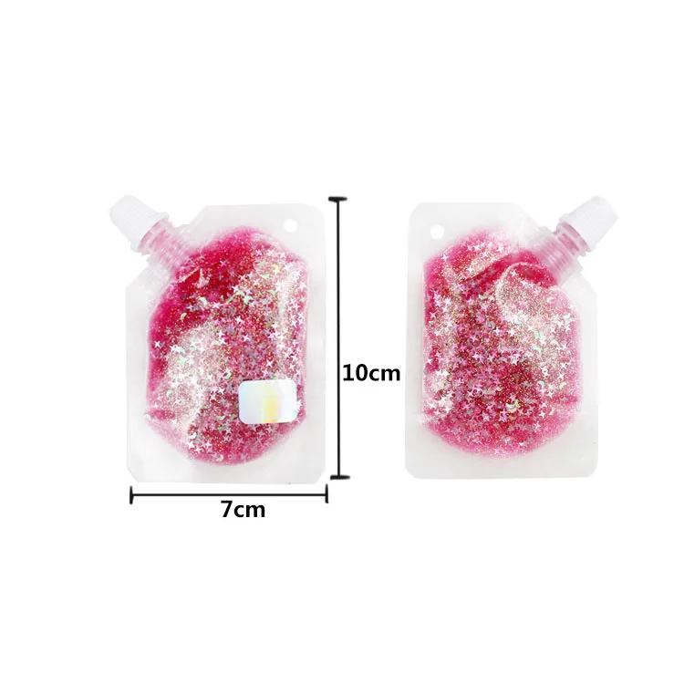 

Customized Logo High Pigment Plastic Packing Glitter Radiant Sequin Gel Cream