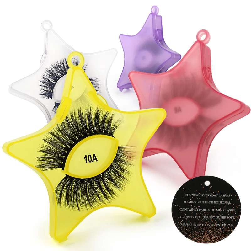 

Wholesales private Label Custom Lashes Packaging 3D Real Mink Long Lashes dramatic 25mm Mink Eyelash