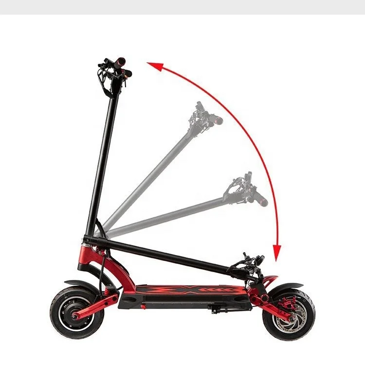 

800w electric scooter adult kaabo Mantis 10 ECO 800 48V 18.2AH with single motor, Black/red/blue/sliver
