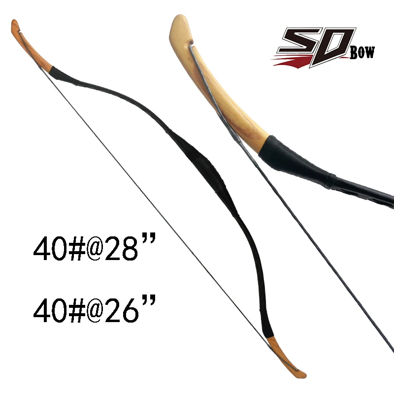 

Cheap Wooden Archery Traditional Horse Bow, Picture color