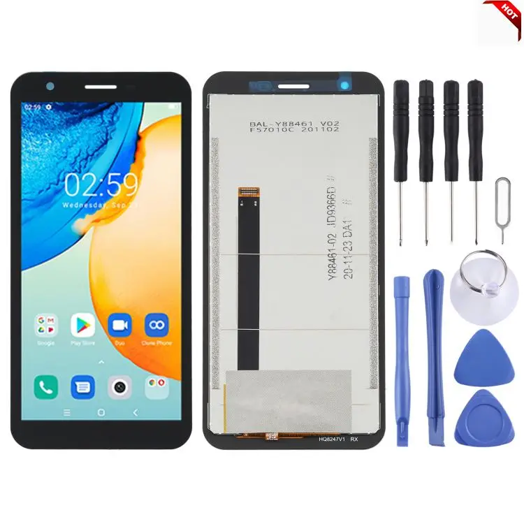 

Mobile phone LCDs Blackview BV4900 LCD Display Glass Digitizer Full Assembly Pantalla Touch Panel Screen for Blackview BV4900