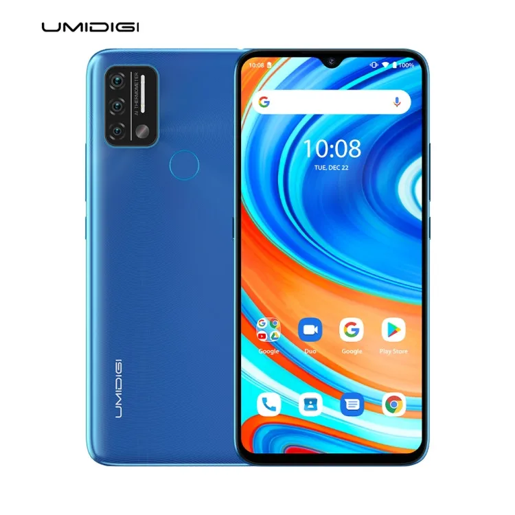 

Presale UMIDIGI A9 Android 11 Mobile Phones Non-contact Thermometer 3GB+64GB Face ID Celular UMIDIGI