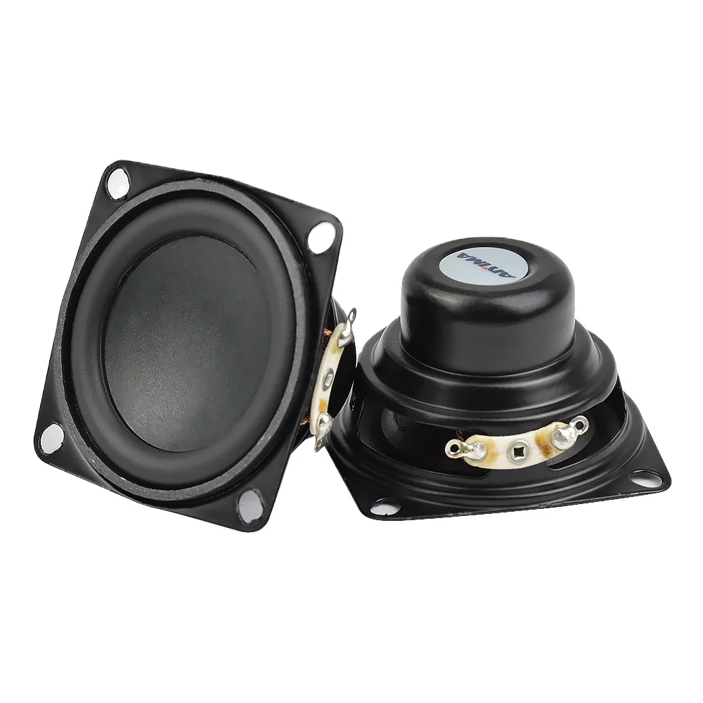 

AIYIMA 2Pcs 2Inch Audio Speaker 53MM 4Ohm 10W Full Range Speakers Bass Multimedia Loudspeaker For Audio DIY