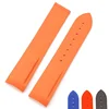 Custom any color sea master watch replacement 20mm silicone watch strap orange speed master rubber watch band