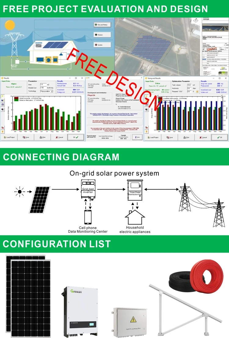 balcony hanging solar power system