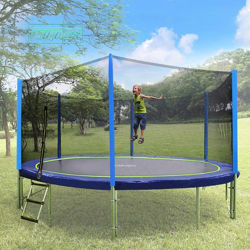 

Feiqitoyt bungee jumping round mini jumping bed trampoline