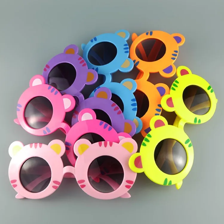 

Cartoon Tiger Kids Sunglasses Cute Animal Fashion Baby Sun Glasses