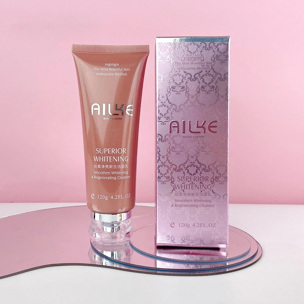 

AILKE Private Label Facial Whitening Cleansing Facial Cleanser Face Wash