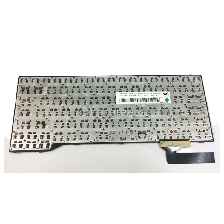 

HK-HHT black frame color laptop keyboard protector for E734 Italian layout laptop keyboard replacement