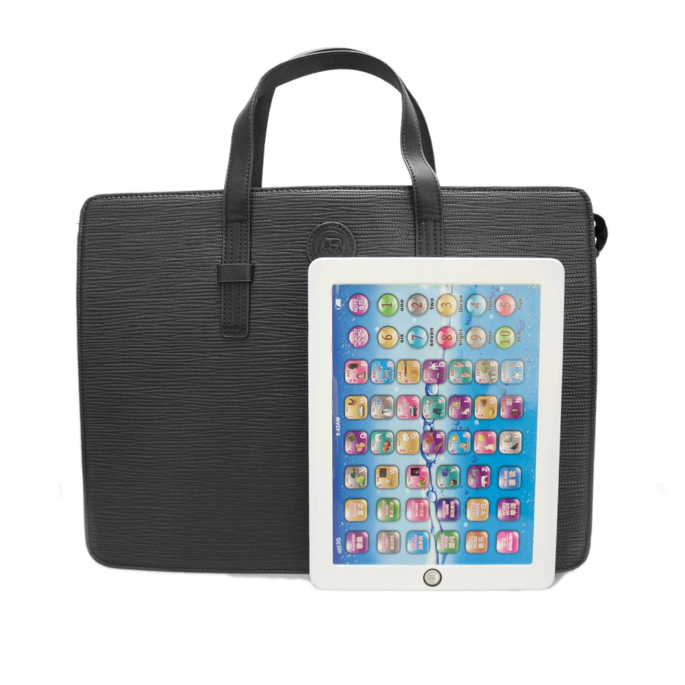 

Luxury High Quality 15 Inch PU Leather Mens Laptop Handbag Waterproof classic Laptop Briefcase for Business
