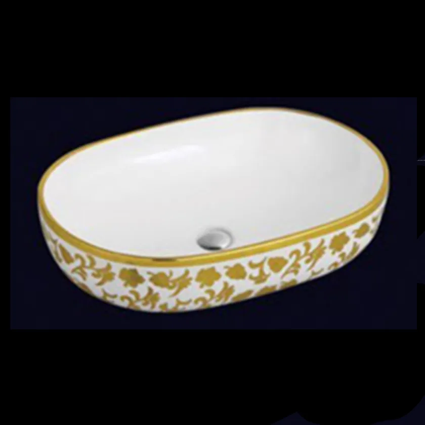 New Ceramic Wash Basin Designs Gold Toilet Basin Bathroom Golden Sink