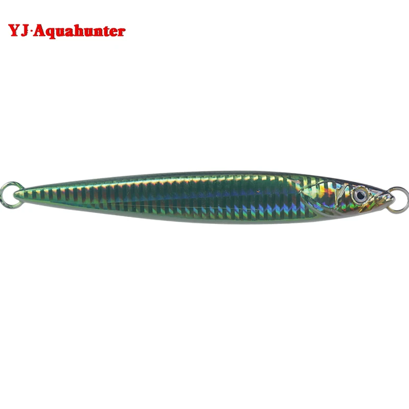 

saltwater fishing lures bass vertical hard bait allwater metal jig lead jig fishing lure metal bait jigging lure, 4 colors