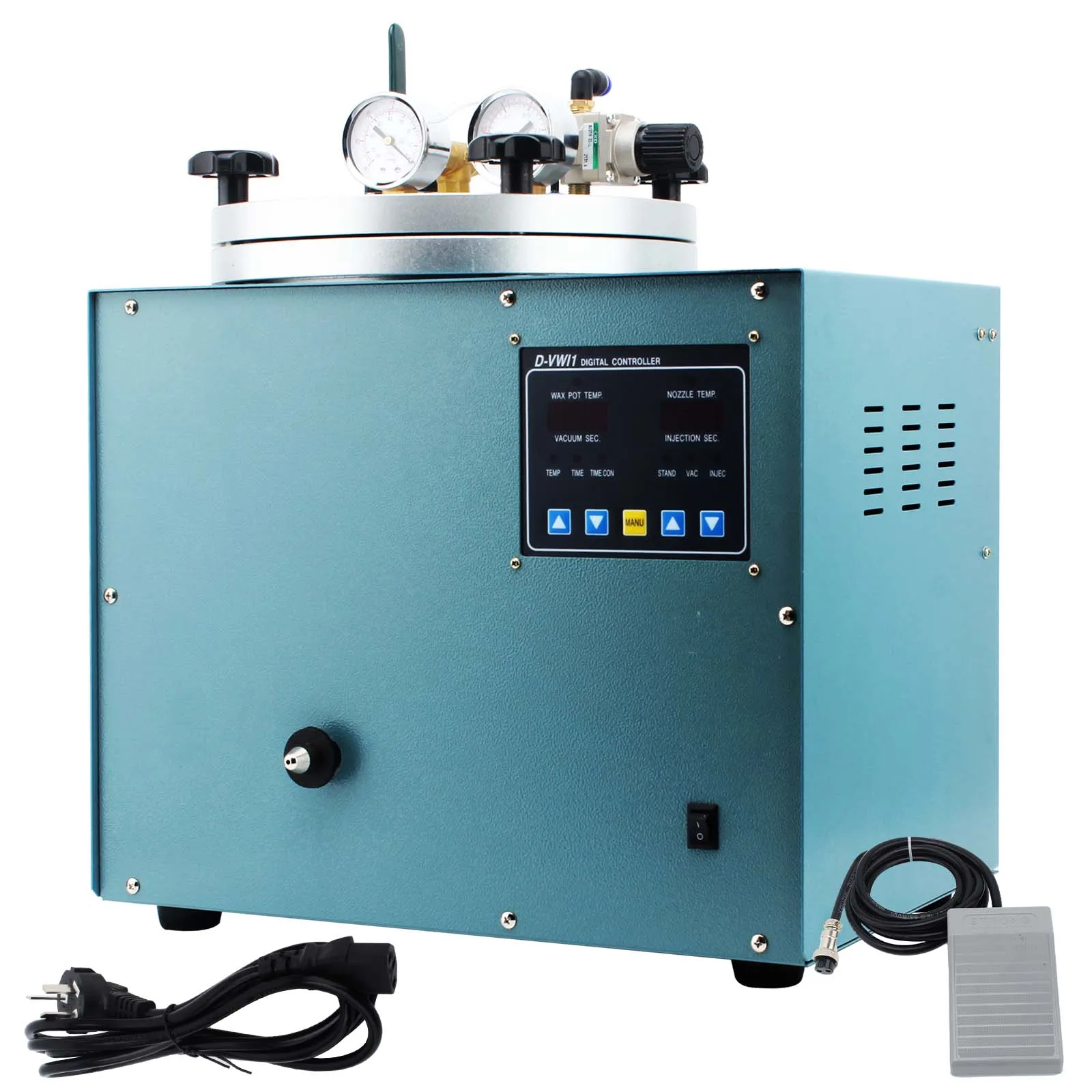 

Digital Vacuum Casting Machine Wax Injector Jewelry Casting Machine Waxing Machine Vacuum Investing Capacity for Jeweler Tools