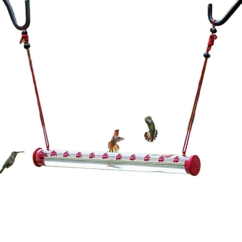 

Hummingbird Feeder Garden Bird Feeder Foldable Bird Feeding Tool with Hanging Pet Accessories Pet Bird Feeder Outdoor Supplies