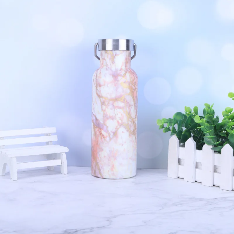 

Wholesale LOW MOQ Customized Double Wall Stainless Steel Insulated Water bottle Vacuum Flask 350/500/600/750/1000ml