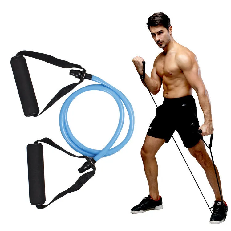 

Single Resistance Band Exercise Tube With How To Use Exercise Resistance Bands, Colors