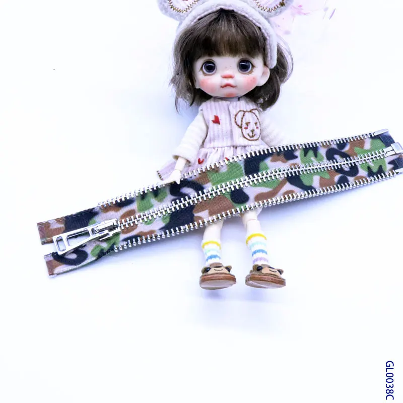 
Military Zipper Camouflage Printing Eco-Friendly 5# metal teeth for Clothing 