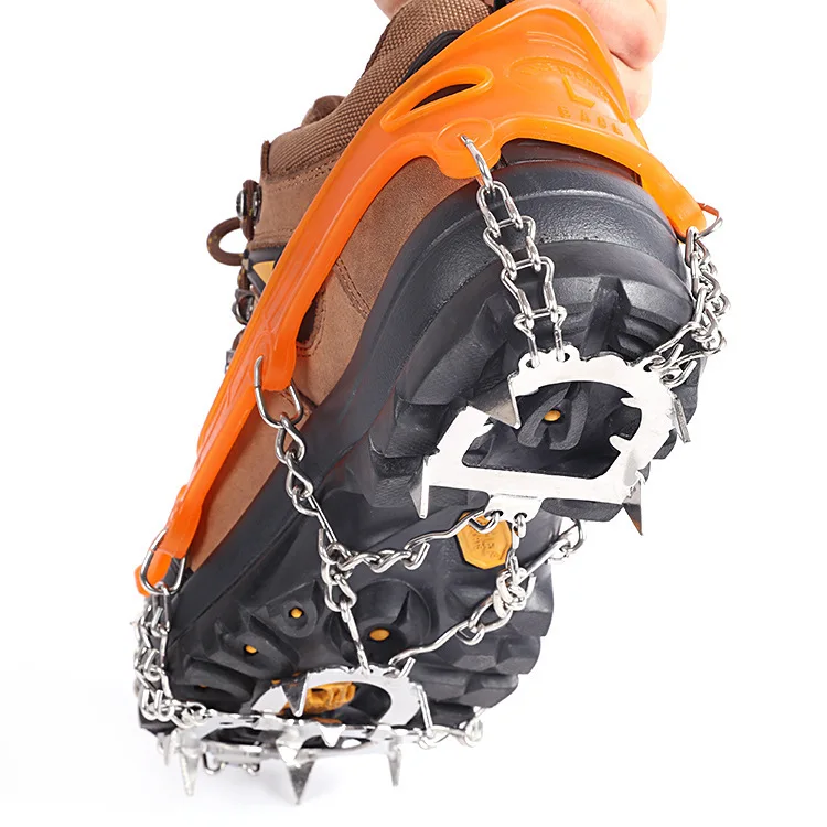 

Wholesale High quality ice climbing crampons for shoes 8/11/12/18 teeth stainless steel