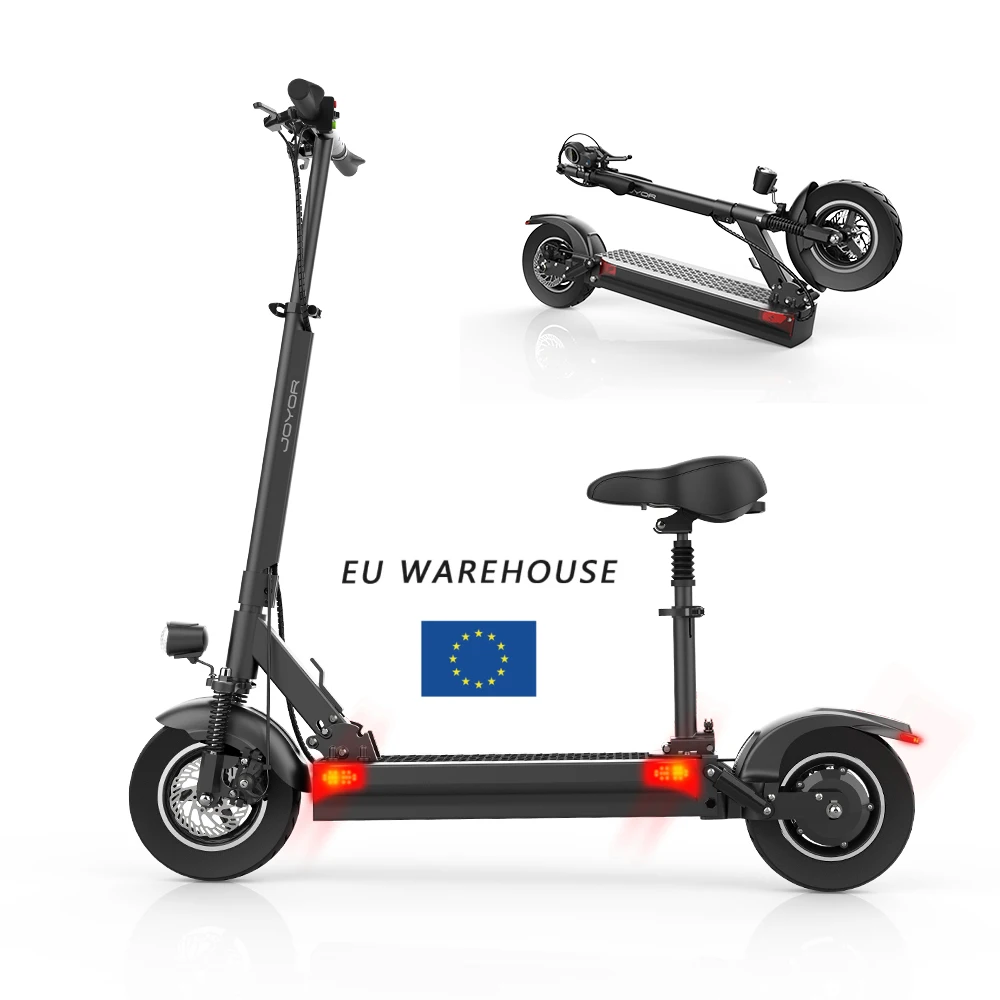 EU Warehouse 50km/h Electric Scooters Long Range 500W 48V 18AH Adult E Scooters Factory Price Adult Kick Pro Scooter With Seat