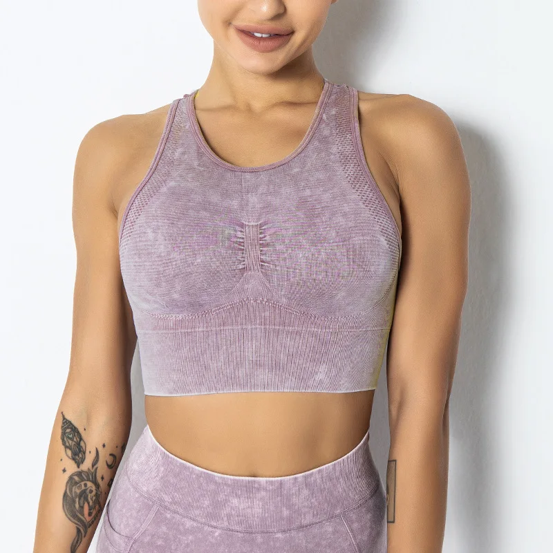 

Good Quality Running Gym Sportswear Wire Free Exercise Women Corset Sports Yoga Crop Top Bra