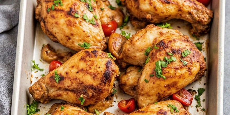 Infographic showing step-by-step grilled chicken technique