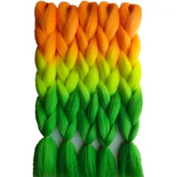 

Wholesale Synthetic Jumbo Braiding Hair Extensions Ombre Color Hair Bulk for African Crochet Box Twist Braids Hair