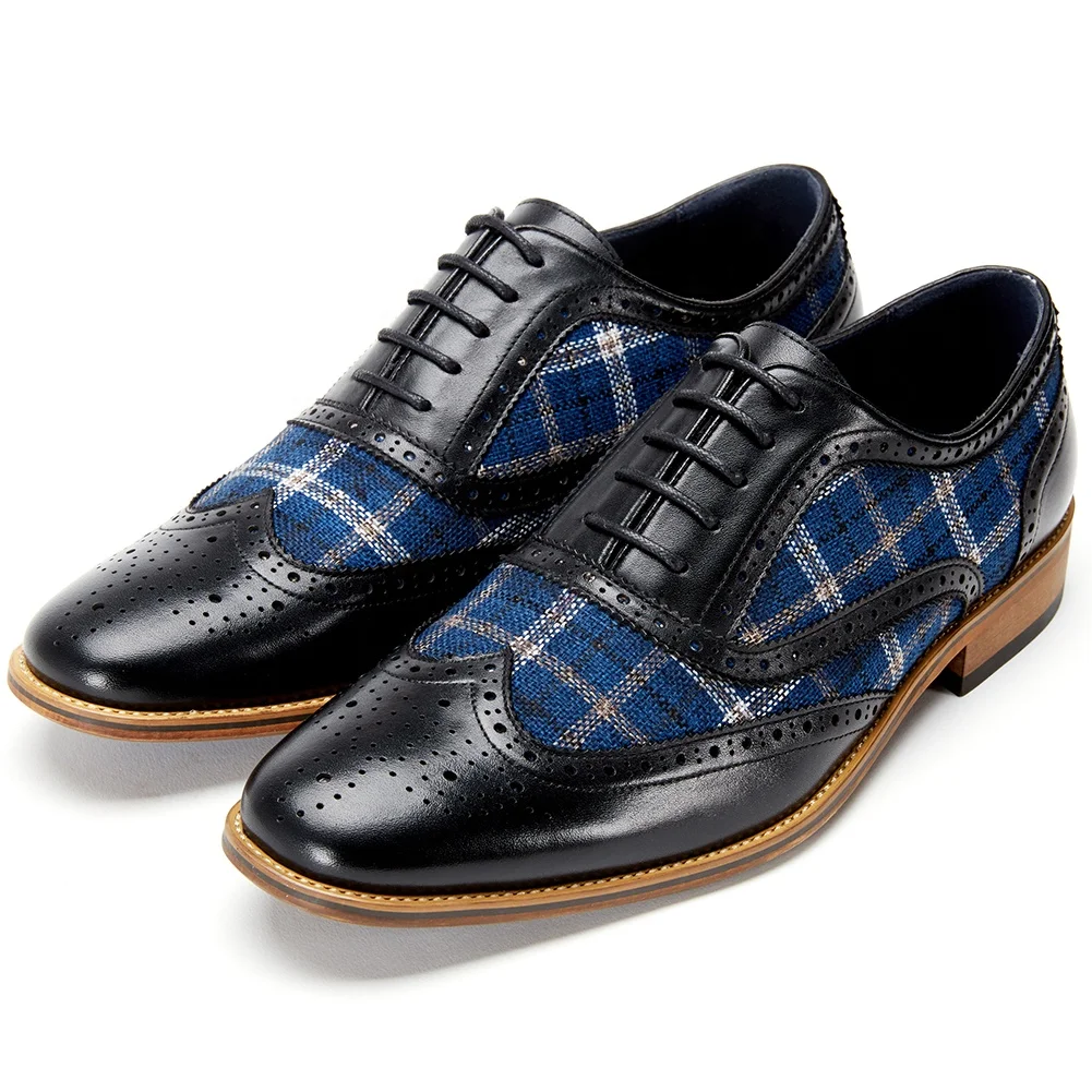 

Factory Price Comfortable luxury Genuine Leather men shoes wedding shoes, Black