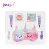 Cusomed caticorn beauty set with lip gloss nail polish eyeshadow eye mask