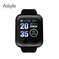 

Real Heart Rate Monitor Smartwatch Wholesale Cheap Price Good Quality 116Plus D13 Smart Bracelet Tracker Fitness Watch