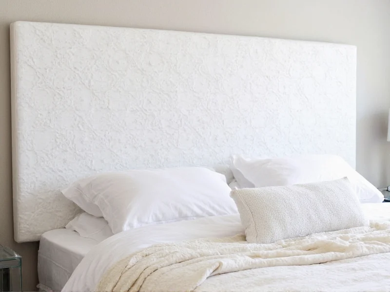 diy cover headboard