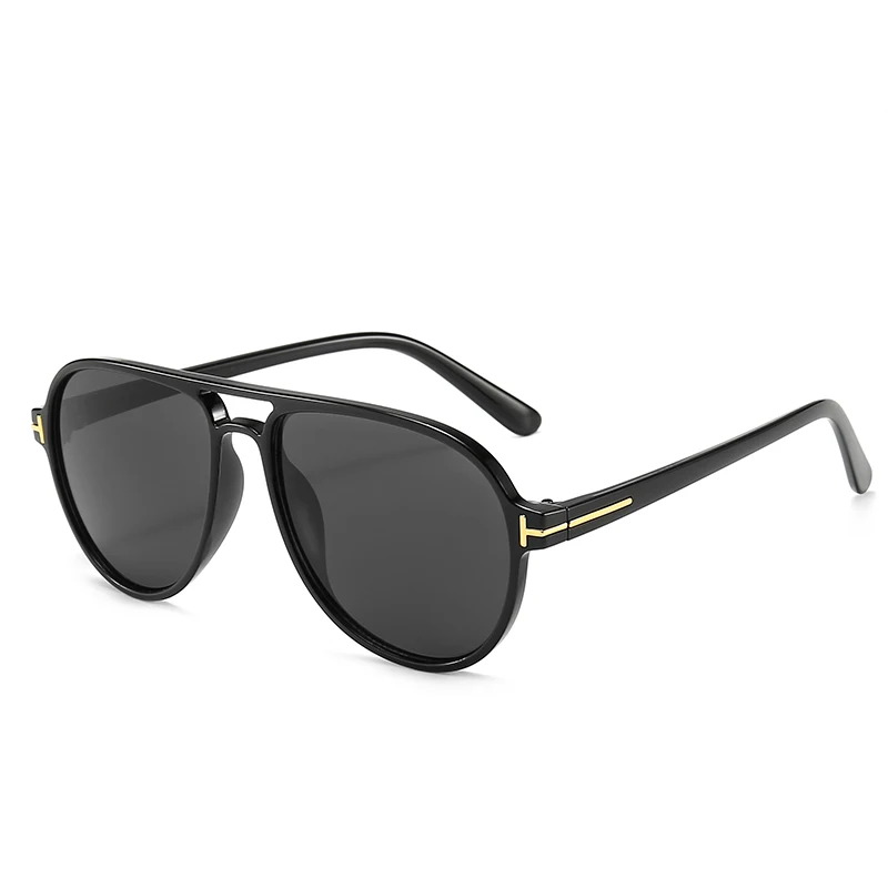 

black plastic sunglass vintage aviation sunglasses ocean lens cheap promotion pilot sun glasses for women men eyewear