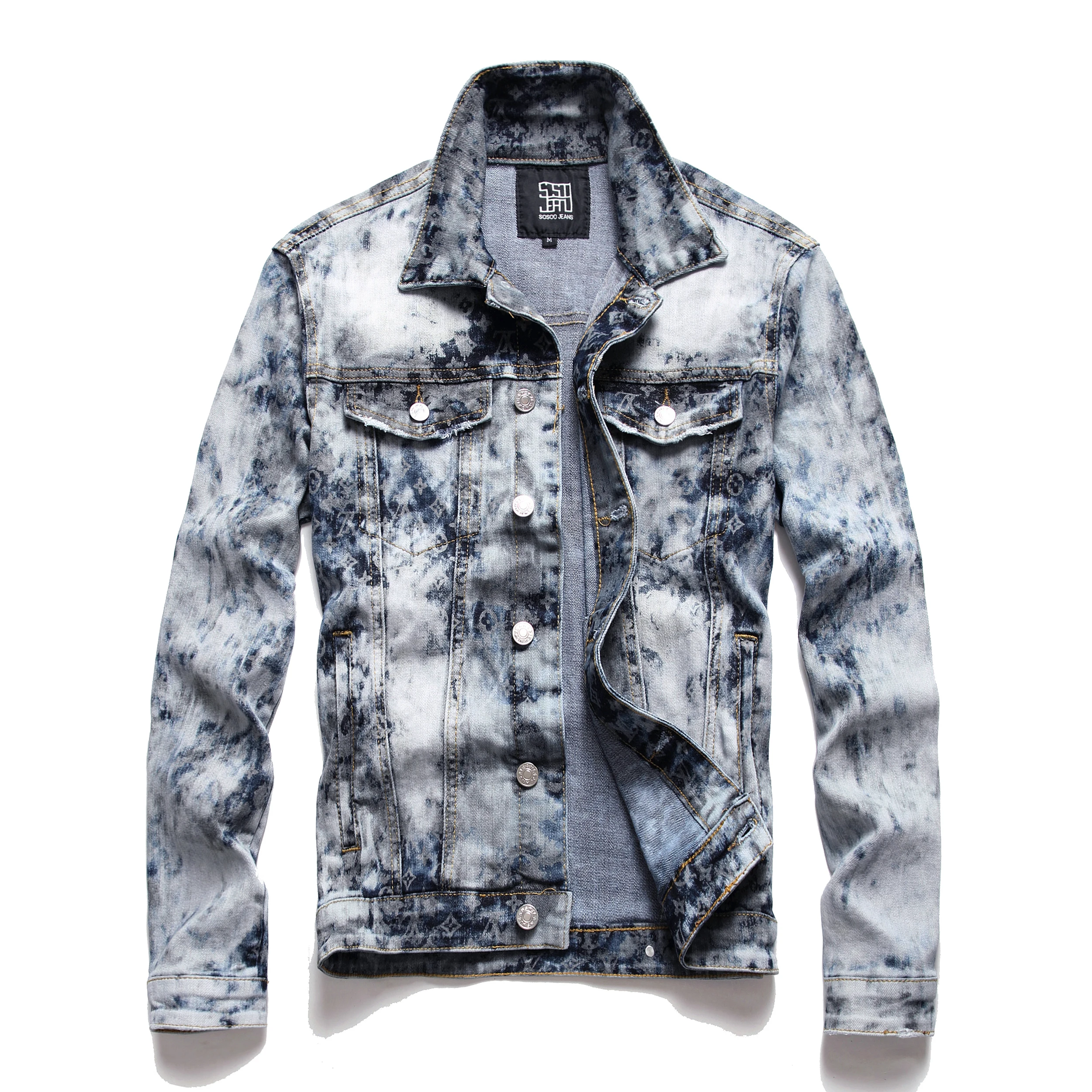 

AIPA Original European And American Style Men's Jeans Fashion Cut Off Personality High-quality Pants, Customized color