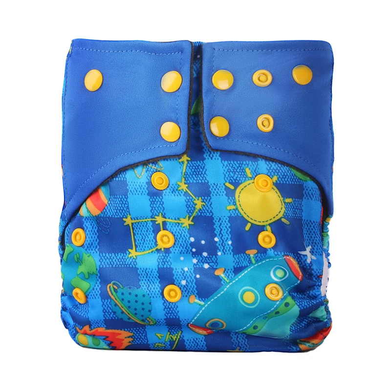 

Chuhan baby PUL reusable baby diapers waterproof washable cloth nappy, Colorful