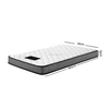 Factory Direct Wholesale Bamboo Knitted Fabric Pocket Sprung Mattress in a box